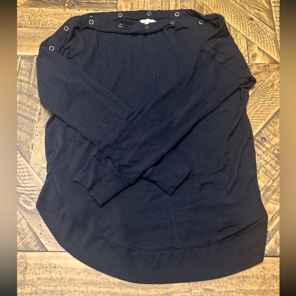 Off Shoulder Sweatshirt - Picture 2 of 2